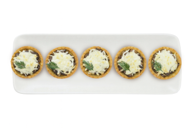 Тарталетка с грибами