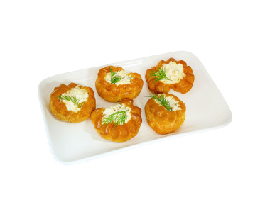 Профитроли с курицей