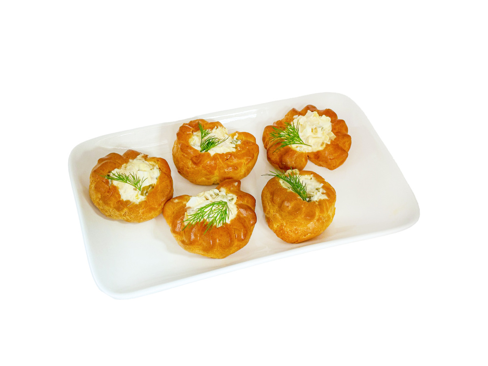 Профитроли с курицей